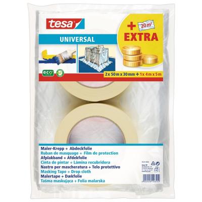 TESA PROMO 2RLX RUBAN MASQUAGE UNIVERSEL 30MM + 1 BACHE