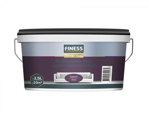 FINESS PEINTURE MURALE SUPERCOUVRANT MAT 2,5L EGGPLANT