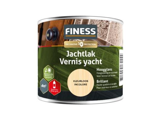 FINESS VERNIS YACHTS BRILLANT INCOLORE EN 0.25 L