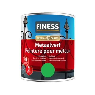 FINESS PEINTURE METALE BRILLANT VERT 250ML