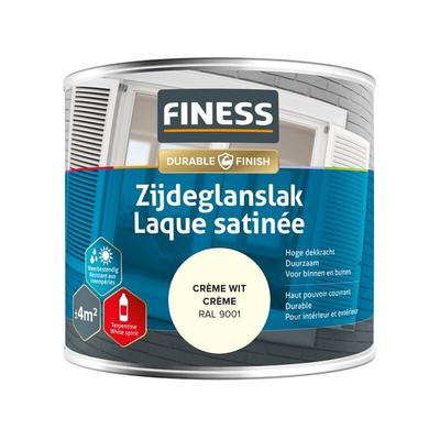 FINESS LAQUE SATINEE  250ML BLANC CREME (RAL 9001)