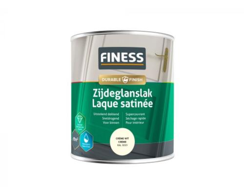FINESS LAQUE SATINEE A BASE D'EAU BLANC CREME 750ML