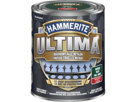 HAMMERITE ULTIMA HIGH GLOSS 0.75L VERT