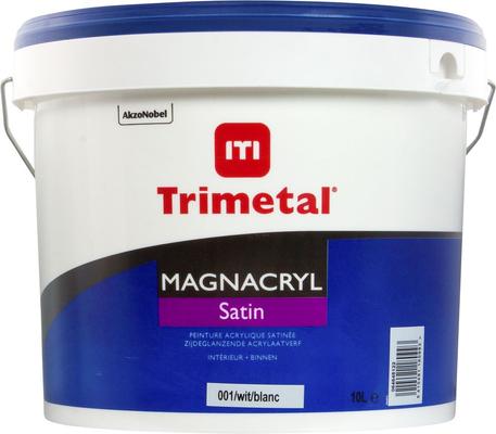 TRIMETAL MAGNACRYL SATIN 001 BLANC 10L