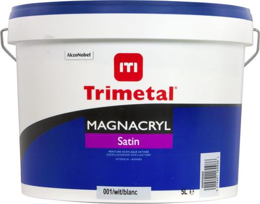 TRIMETAL MAGNACRYL SATIN 001 BLANC 5L