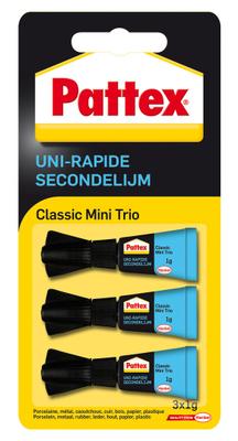 PATTEX UNI-RAPIDE CLASSIC MINI TRIO 3X1GR