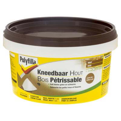 POLYFILLA BOIS PETRISSABLE CHENE CLAIR 500GR