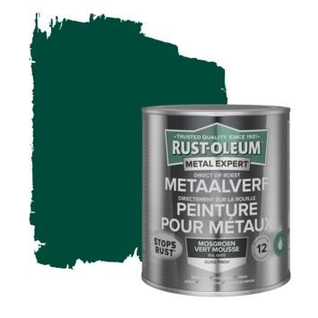 R-O METAL EXPERT BRILLANTE ACRYLIQUE 750ML VERT 6005
