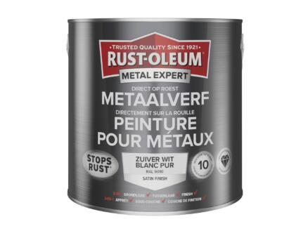 R-O METAL EXPERT SATIN 2.5L BLANC PUR 9010