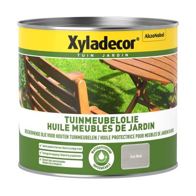 XYLADECOR HUILE MEUBLES DE JARDIN GREY WASH 0.5 L