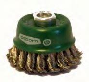 OSBORN BROSSE COUPE TORSADEE INOX