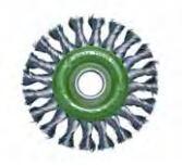 OSBORN BROSSE CIRCULAIRE TORSADEE INOX