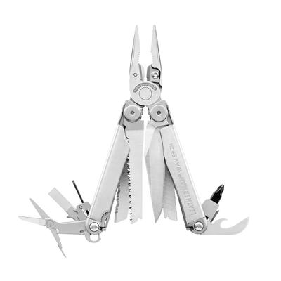 LEATHERMAN PINCE MULTI WAVE + 2H ARGENT