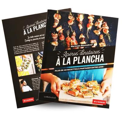 LIVRE CUISINE 'APEROS DINATOIRES A LA PLANCHA' LAROUSSE