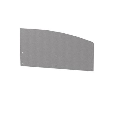 CREDENCE COURBE DROITE INOX