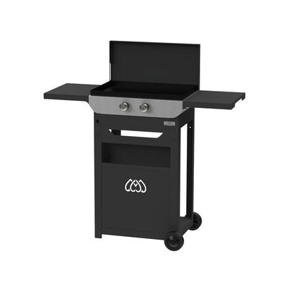 PLANCHA ORGINAL GAZ 260 DUO EDITION AVEC CHARIOT+COUVERCLE
