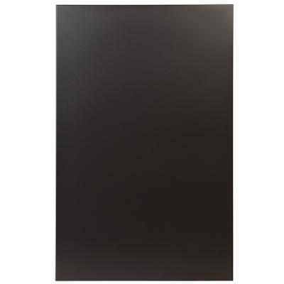 PLAQUE MURALE UNIE NOIRE L80 H120