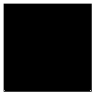 PLAQUE DE SOL CARREE NOIRE 75X75