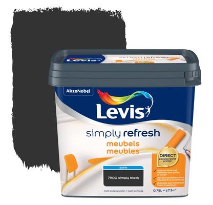 LEVIS SIMPLY REFRESH MEUBLES SATIN 0.75L BLACK