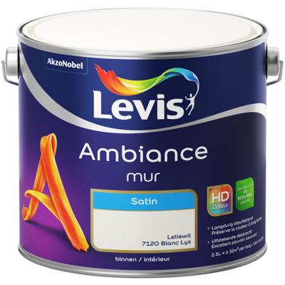 LEVIS AMBIANCE MUR SATIN 2.5L 7120