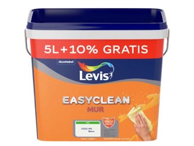 LEVIS EASYCLEAN MUR MAT BLANC 5L+10%