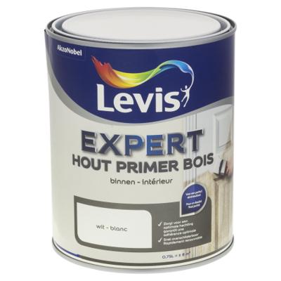 LEVIS EXPERT PRIMER BOIS INTERIEUR 0.75L BLANC