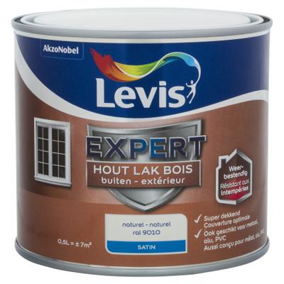 LEVIS EXPERT LAK EXTERIEUR SATIN 0.5L NATUREL