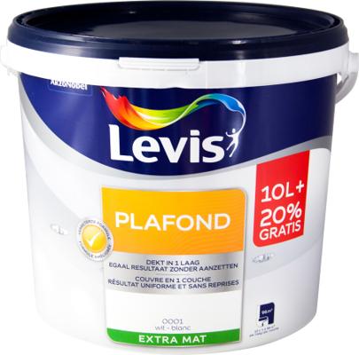 LEVIS PLAFOND 12L BLANC 0001 *