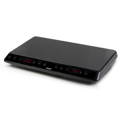 DOMO PLAQUE A INDUCTION 2 FEUX 3500W 59X40.2X9.5CM
