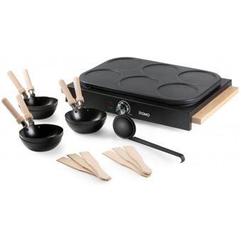 DOMO WOK PARTY SET BOIS 1000W ILAG