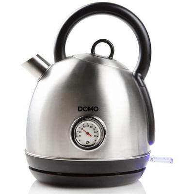 DOMO BOUILLOIRE INOX RETRO 1,7L
