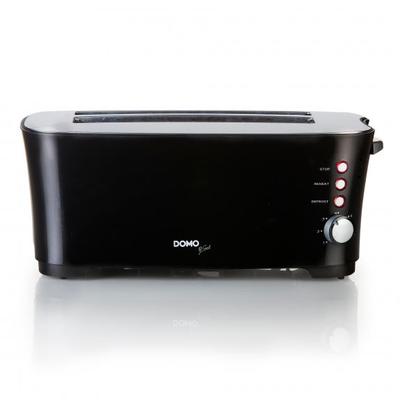 DOMO GRILLE-PAIN NOIR 4 TR. B-SMART