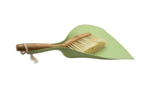 PELLE ET BALAYETTE BAMBOU VERT/NATUREL