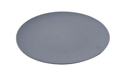 ASSIETTE EN PLA GRIS FONCE D.25,5CM