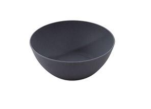 BOL EN PLA GRIS FONCE D.14CM H6,5CM