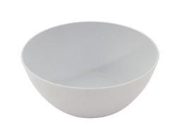 BOL EN PLA GRIS CLAIR D.18CM H7,5CM
