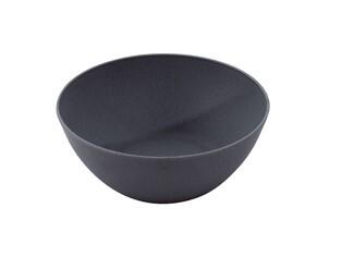 BOL EN PLA GRIS FONCE D.18CM H7,5CM