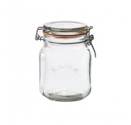 BOCAL CONSERVATION VERRE AVEC FERMETURE MECANIQUE 1L