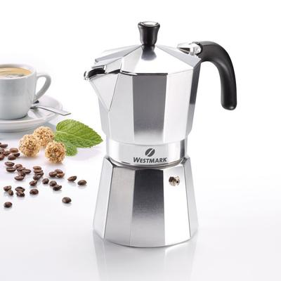 CAFETIERE ALU ESPRESSO ITALIENNE 6 TASSES BRASILIA