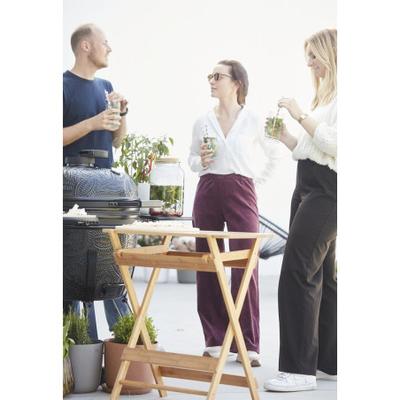 TABLE BBQ PLIABLE BAMBOU 70X43XH.81CM
