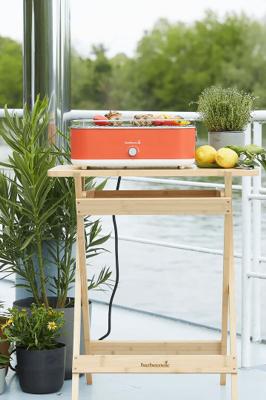 BBQ DE TABLE E-CARLO ELECTRIQUE ROUGE