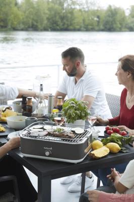 BBQ DE TABLE E-CARLO ELECTRIQUE NOIR