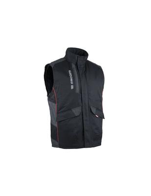 TRACK BODYWARMER FACOM MATELASSE NOIR 2XL