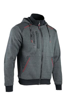 JUMPER SWEAT ZIPPE A CAPUCHE FACOM GRIS/NOIR XL