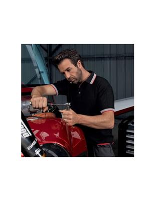 SOCCER POLO FACOM NOIR S