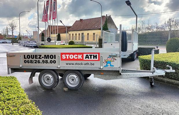 LOCATION REMORQUE PLATEAU ALU 3X1.50 2E 750KG