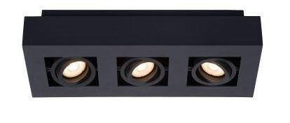 XIRAX SPOT PLAFOND LED DIM GU10 3X5W NOIR