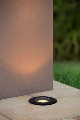 BILTIN SPOT SOL EXTERIEUR ROND 1XGU10 NOIR