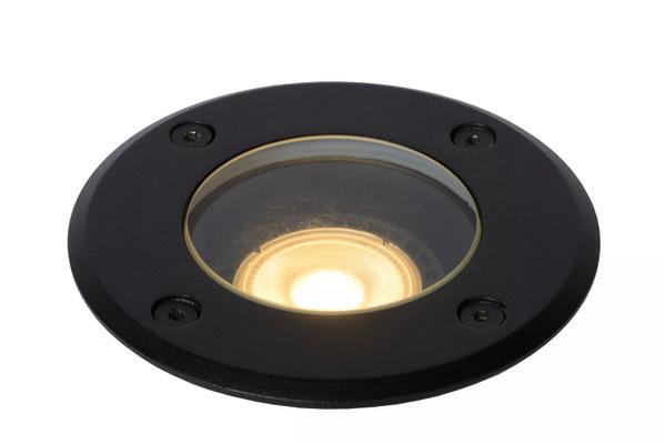 BILTIN SPOT SOL EXTERIEUR ROND 1XGU10 NOIR