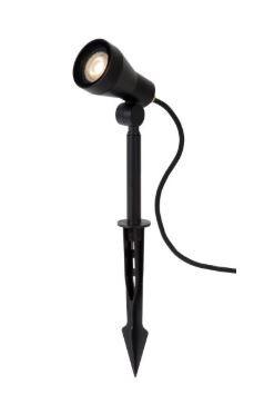 SPIKE SPOT JARDIN EXT LED DIM GU10 1X5W NOIR